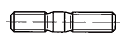 DIN 940 - Шпилька с резьбовым концом (2,25 d)
