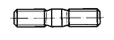 DIN 835 - Шпилька с ввинчиваемым концом (2d)