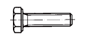 DIN 961 (ISO 8676) - Болт повышенной прочности с шестигранной головкой полной резьбой