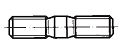 DIN 6379 - Шпилька для Т-образных пазовых сухарей
