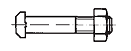 DIN 261 - Болт с прямоугольной Т-образной головкой 
